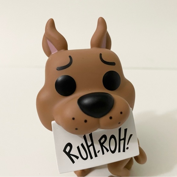 Funko POP Scooby Doo with Ruh-Roh Sign Figure Toy - Picture 3 of 13